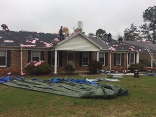 Slide of Bee Roofing