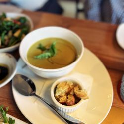 Balsamico Italian Kitchen - Creamy Potatoes and Asparagus Bisque