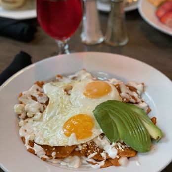 Terra Nova - a plate of food and a glass of wine - Breakfast & Brunch Near Me - Los Angeles, California