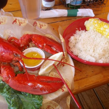 Barking Crab - 1.25 lb. Lobster. side of rice and corn on the cob. - Seafood Near Me - Boston, Massachusetts