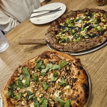 Modern Eats - Mushroom Yuzu Pizza Ube Pizza - Pizza Near Me - Millbrae, California