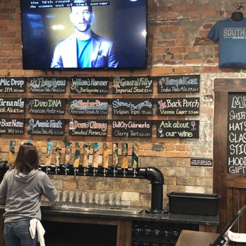 SouthEnd Brewing - Taps and menu as of Feb 2020 - Breweries Near Me - Greensboro, North Carolina