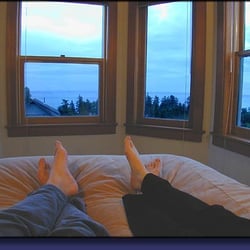 Morgan Hill Getaways - The View from the View Loft bedroom!