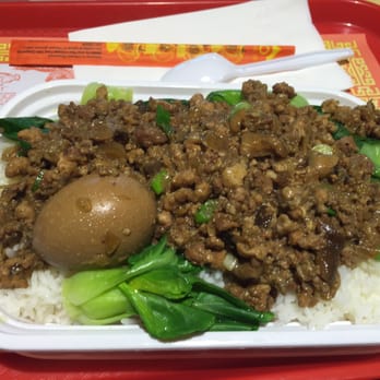 Judy's Kitchen - Minced pork rice with an egg - Taiwanese Near Me - Bloomington, Indiana