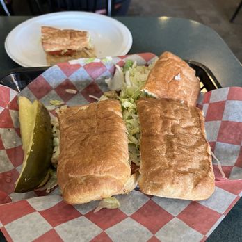 Mancino's Pizza & Grinders - Turkey grinder. Immense! - Pizza Near Me - Portage, Michigan Mancino's Pizza & Grinders - Turkey grinder. Immense! - Pizza Near Me - Portage, Michigan