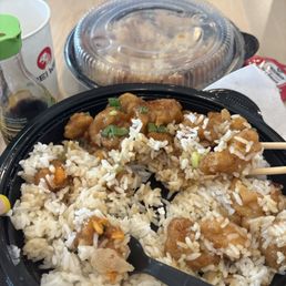 Hot Honey Chicken and Orange Chicken Hot Honey Chicken and Orange Chicken