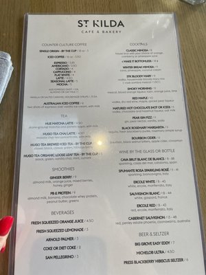 Menu photo 3 St Kilda Cafe and Bakery Clive, IA Menu photo 3 St Kilda Cafe and Bakery Clive, IA