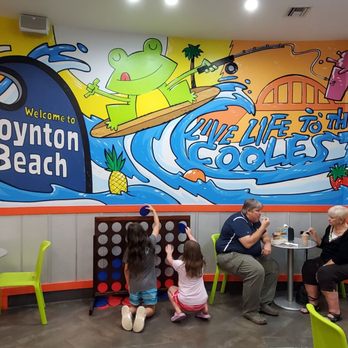 Jeremiah's Italian Ice - Cool mural - Desserts Near Me - Boynton Beach, Florida