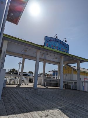 Carolina Beach Boardwalk by null