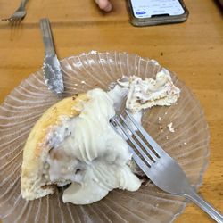 Full Circle Bakery and Cafe - Part of cinnamon roll