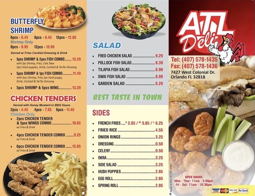 Menu photo 3 ATL Deli Orlando, FL Menu photo 3 ATL Deli Orlando, FL