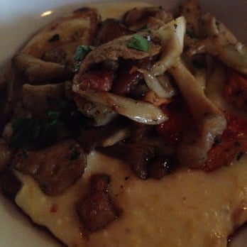 Morel - Mushroom & polenta starter - New American Near Me - Milwaukee, Wisconsin Morel - Mushroom & polenta starter - New American Near Me - Milwaukee, Wisconsin