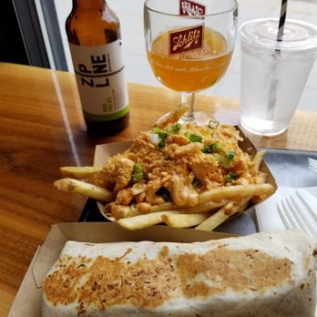 Block 16 - Gangster fries and poutine burrito! The burrito was out of this world! - American Near Me - Omaha, Nebraska