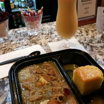 Darrow's New Orleans Grill - Someone told me the gumbo was good. It was real flavorful, plus the cornbread has a sweet taste :-D I love the Hurricane drink. - Cajun/Creole Near Me - Carson, California