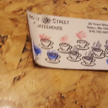Front Street Coffeehouse - My rewards card has seen better days. - Coffee & Tea Near Me - Salem, Massachusetts Front Street Coffeehouse - My rewards card has seen better days. - Coffee & Tea Near Me - Salem, Massachusetts