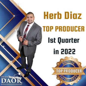 PLF Real Estate Solutions - Top Producer, Herb Diaz - Real Estate Agents Near Me - Downey, California