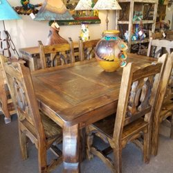 Southwest Canyon Creations - Slate top dinette set