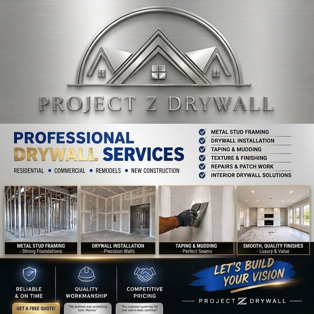 Z Clips Install PROJECT Z DRYWALL - Updated October 2026 - Request Consultation - 11 ...