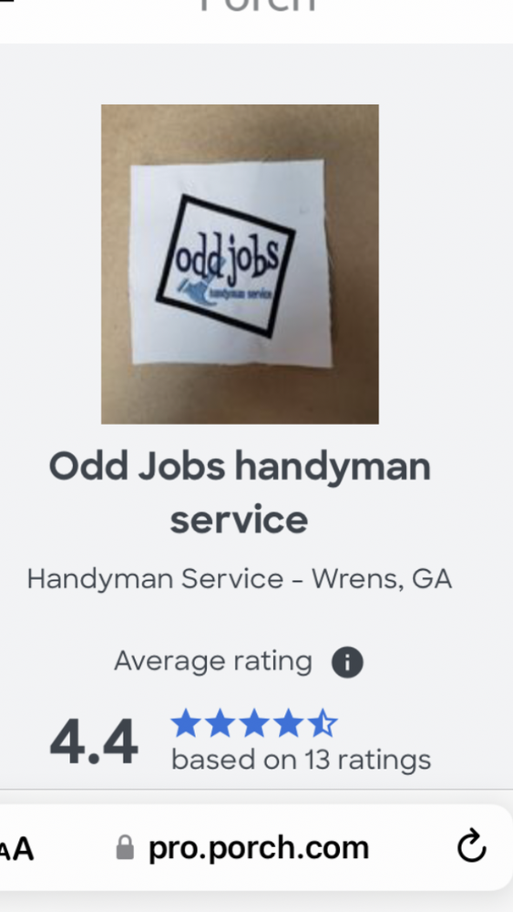 Slide of Odd Jobs Handyman and Roofing