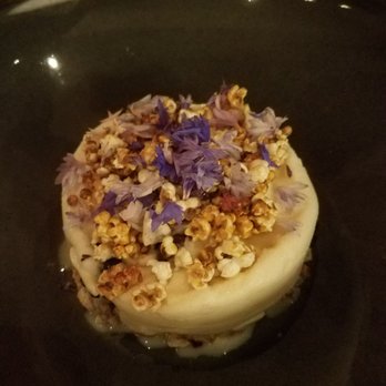 Staplehouse - Dessert: blackberry, pine, almond...excellent. - New American Near Me - Atlanta, Georgia