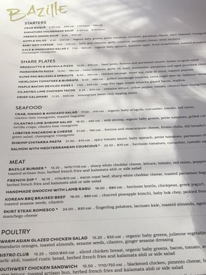 Menu photo 6 Bazille at Nordstrom Newport Beach, CA Menu photo 6 Bazille at Nordstrom Newport Beach, CA