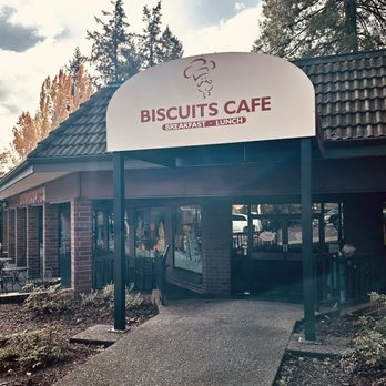 Biscuits Cafe - Front entry - Breakfast & Brunch Near Me - Lake Oswego, Oregon