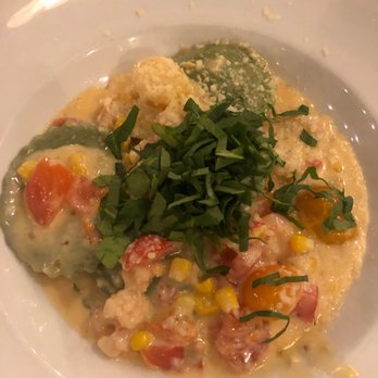 Sur at The Barnyard - Parmesan & Ricotta Raviolis with Tender Bay Shrimp - New American Near Me - Carmel, California Sur at The Barnyard - Parmesan & Ricotta Raviolis with Tender Bay Shrimp - New American Near Me - Carmel, California