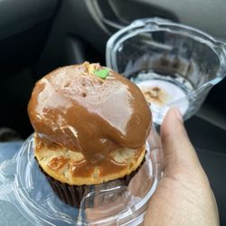 Caramel Apple cupcake