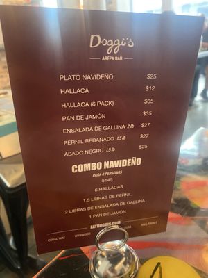 Menu photo 2 Doggi's Arepa Bar Miami, FL Menu photo 2 Doggi's Arepa Bar Miami, FL