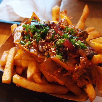 Bop N Grill - Kimchi fries - Burgers Near Me - Chicago, Illinois Bop N Grill - Kimchi fries - Burgers Near Me - Chicago, Illinois