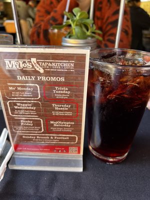 Menu photo 6 MoJo's Local Tap & Kitchen Sacramento, CA