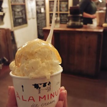 à la minute - Orange honey ice cream - Ice Cream & Frozen Yogurt Near Me - Redlands, California à la minute - Orange honey ice cream - Ice Cream & Frozen Yogurt Near Me - Redlands, California
