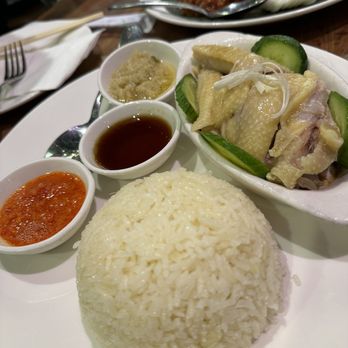 Ipoh Kopitiam - Hainan chicken and rice - Malaysian Near Me - Alhambra, California