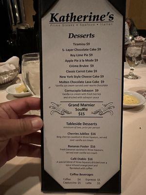 Menu photo 6 Katherine's Steakhouse Mesquite, NV Menu photo 6 Katherine's Steakhouse Mesquite, NV