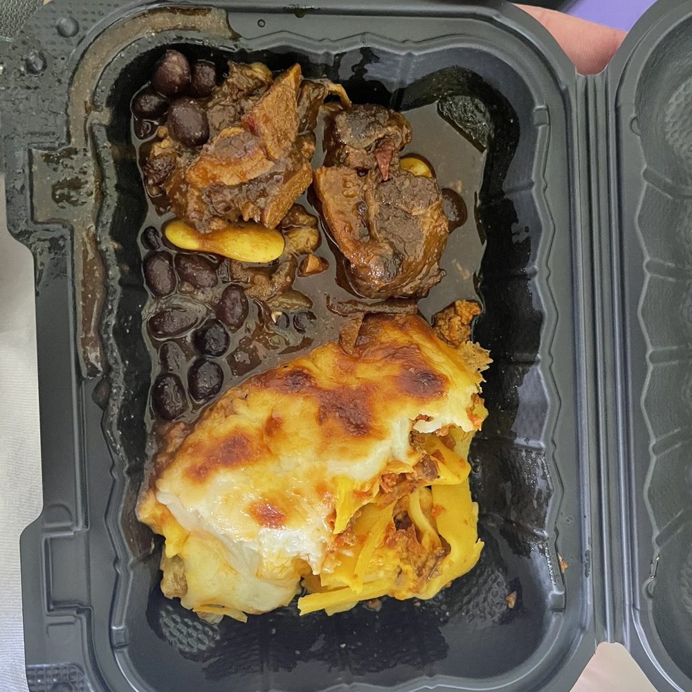 beans some pasta some oxtail beans some pasta some oxtail