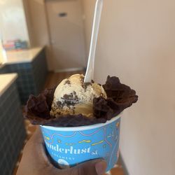 Wanderlust Creamery - Got myself a cup of kinder ice cream
