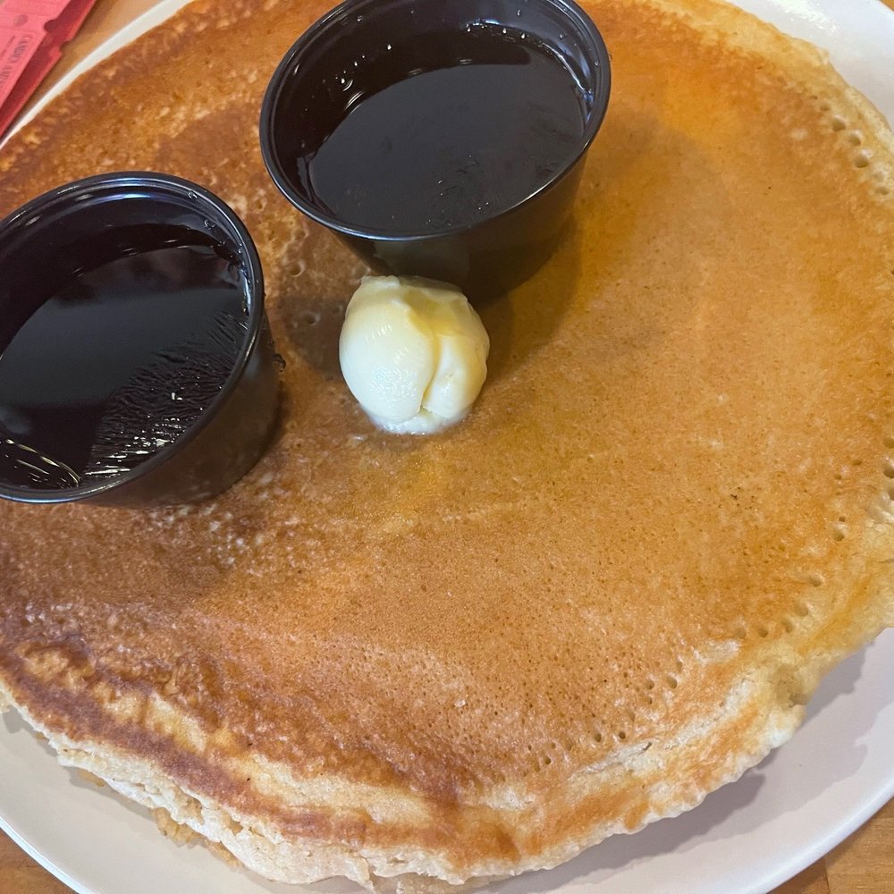 Lucky's on 16th - Two pancakes - American Near Me - Cedar Rapids, Iowa Lucky's on 16th - Two pancakes - American Near Me - Cedar Rapids, Iowa