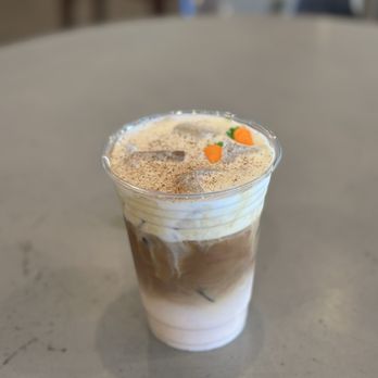 Brew Story - carrot cake latte - Coffee & Tea Near Me - Huntington Beach, California Brew Story - carrot cake latte - Coffee & Tea Near Me - Huntington Beach, California