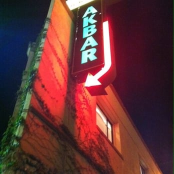Akbar - The signage - Gay Bars Near Me - Los Angeles, California