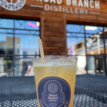Broad Branch Distillery - a cold drink on a table - Distilleries Near Me - Winston-Salem, North Carolina