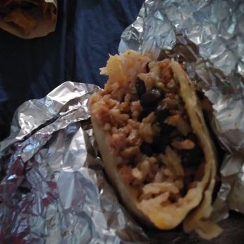 Dos Coyotes Border Cafe - Border burrito but it was basically rice and beans. Forgot all the good stuff. - Tex-Mex Near Me - Davis, California