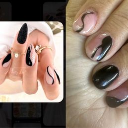 Polish doesn't even go to the tip of my nail... Polish doesn't even go to the tip of my nail...