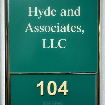 Hyde and Associates - Door sign - Accountants Near Me - Chester, New Jersey Hyde and Associates - Door sign - Accountants Near Me - Chester, New Jersey