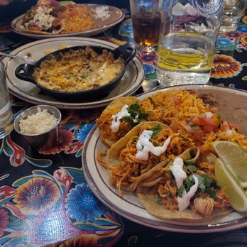 Mezcal - Chicken tinda tacos In the far back queso fundido - Mexican Near Me - Denver, Colorado Mezcal - Chicken tinda tacos In the far back queso fundido - Mexican Near Me - Denver, Colorado