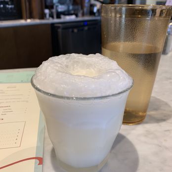 Rhett - Ramos fizz sherbet with vodka -YUM! - Breakfast & Brunch Near Me - Savannah, Georgia