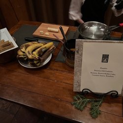Fireside Dining - Station 5: Banana flambé