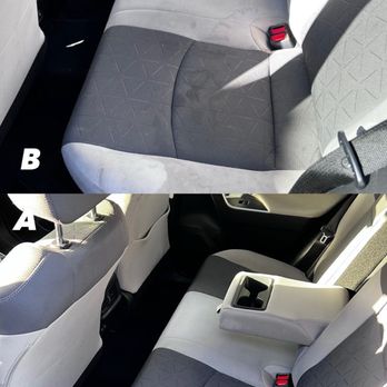 Xact Auto Detailing - Before and after shampoo - Auto Detailing Near Me Xact Auto Detailing - Before and after shampoo - Auto Detailing Near Me