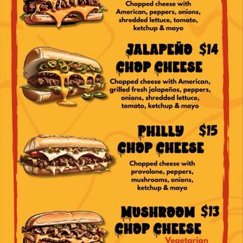 Chop Cheese Bodega - Fast Food Near Me - Fresno, California