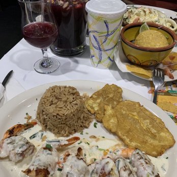 El Patron - Crab stuffed shrimp on coconut cream sauce. Ceviche and sangria yum! - Mexican Near Me - Flushing, New York El Patron - Crab stuffed shrimp on coconut cream sauce. Ceviche and sangria yum! - Mexican Near Me - Flushing, New York