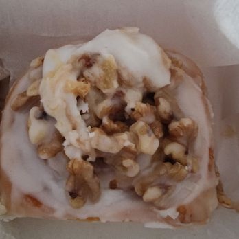 Hutto Donuts - Walnut topped cinnamon roll - Donuts Near Me - Hutto, Texas Hutto Donuts - Walnut topped cinnamon roll - Donuts Near Me - Hutto, Texas